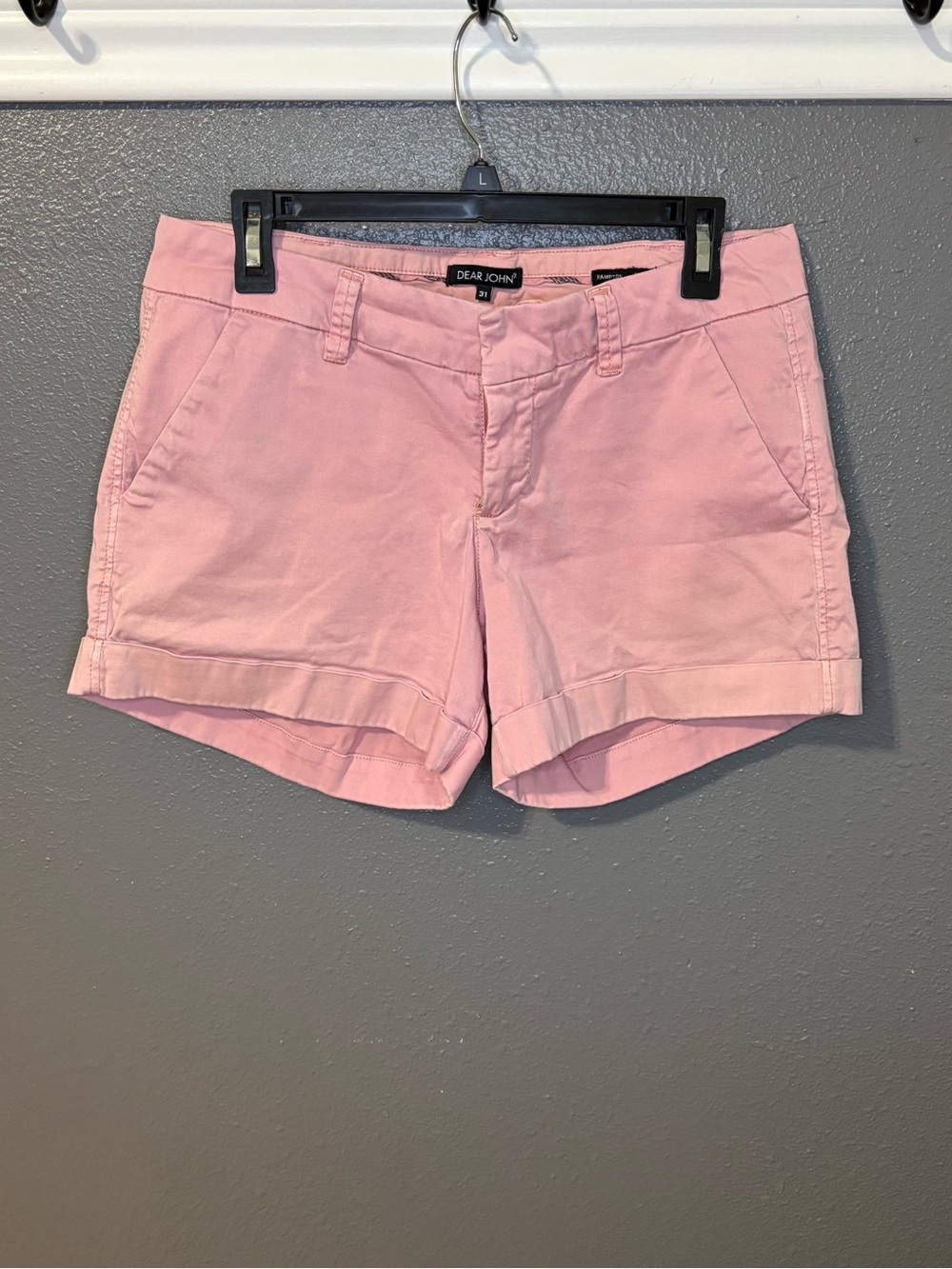 Dear John Women's Pink Casual Shorts size 31 (SKU 206)